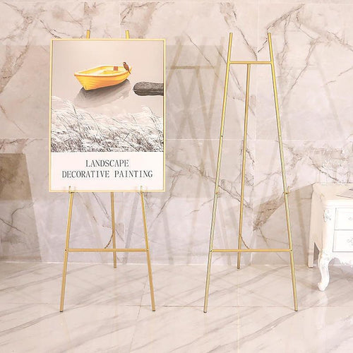 Easel Tripod Metal Painting  Wedding Photo Frame Display Bracket Advertising 