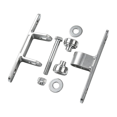 Heavy Duty Gate Hinges 190mm Adjustable Sealed Bearing Pair