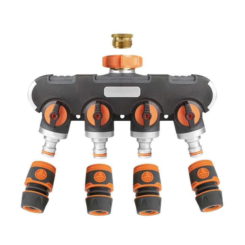 4 Way Hose Splitter Garden Tap Valve | FactoryFast.com.au