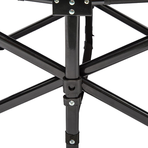 Camping Bed Elevated Cot with Mattress – Foldable Outdoor Sleeping Bed for Adults