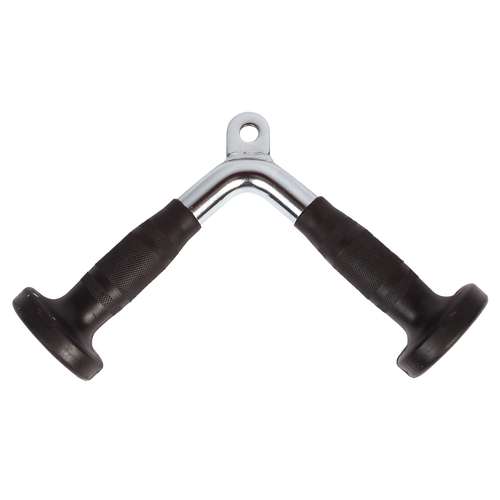 Randy & Travis Rubber-Coated Tricep Pushdown Bar Attachment
