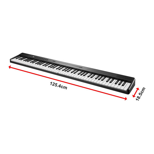 88-Keys Folding Digital Piano – Velocity-Sensitive with Carry Case
