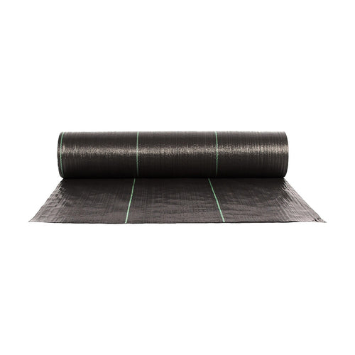 1.83 × 91.44m Premium Heavy Duty Weed Mat Woven Weed Barrier Landscape Fabric Ground Cover