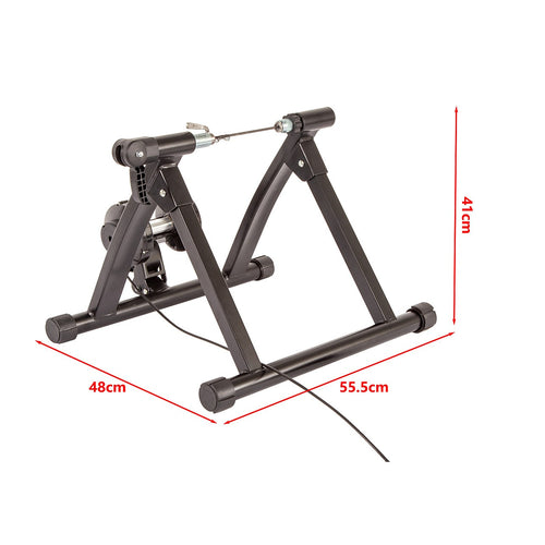 Indoor Bicycle Trainer – Magnetic Stationary Bike Stand for Smooth, Quiet Home Fitness Workouts