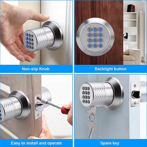 Digital Electronic Door Lock Keyless Entry Keypad