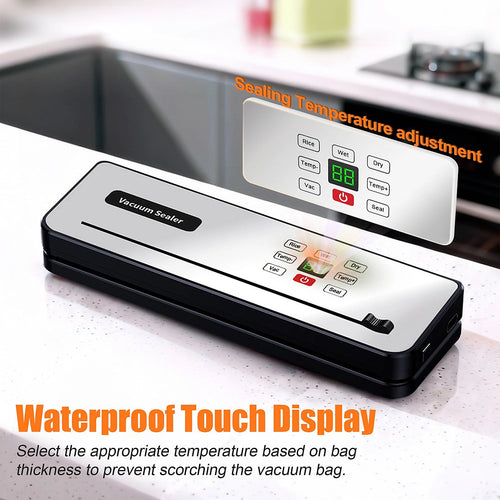 Food Vacuum Sealer Machine | Cordless, Pack of 30 Wet & Dry Bags