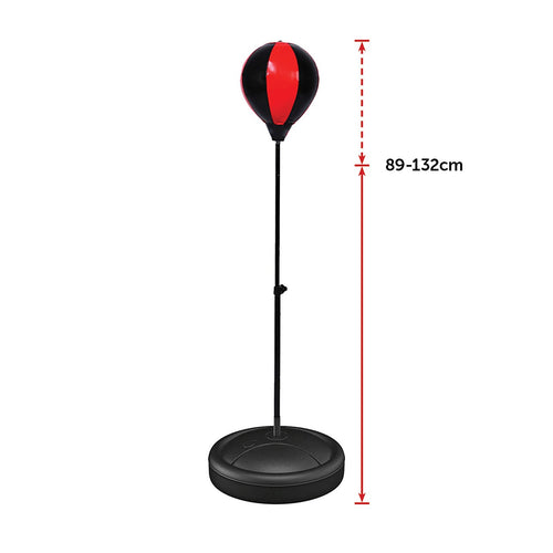 Kids Boxing Punching Bag Set with Training Gloves – Adjustable Fitness Stand for Children