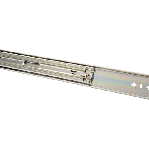 2 x 125kg Heavy Duty Locking Drawer Slides – Industrial Drawer Runners Pair