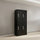 2x2 Door Black Metal Locker – Secure Storage with 3-Digit Combination Lock