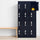 12-Door Locker – Black 3-Digit Combination Lock | Secure Storage for Office, Gym, School