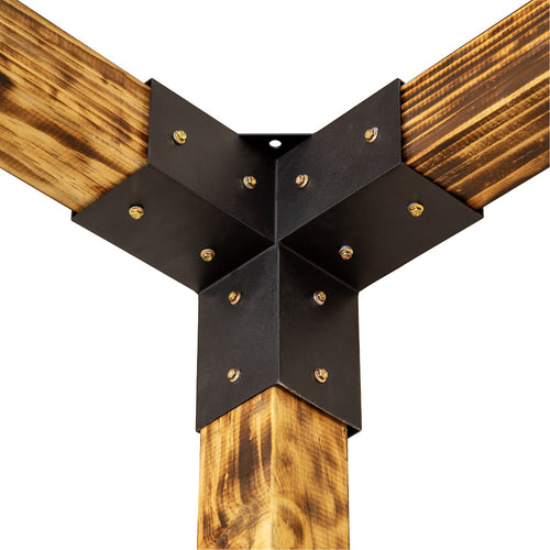 DIY Pergola Kit – Single Set with Brackets