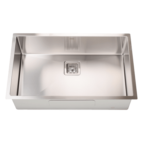 810x505mm Handmade 1.5mm Stainless Steel Sink with Square Waste