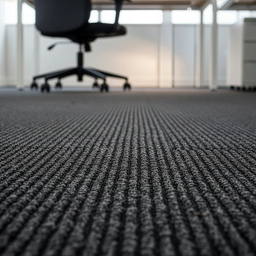 5m² Black Carpet Tiles Set – Commercial & Home Flooring for Office, Retail & Living Areas