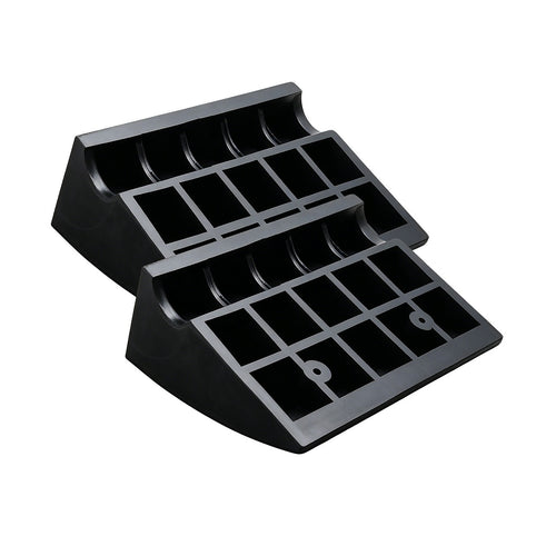 Rubber Curb Ramp 2 Pack 11cm Driveway Threshold Ramps
