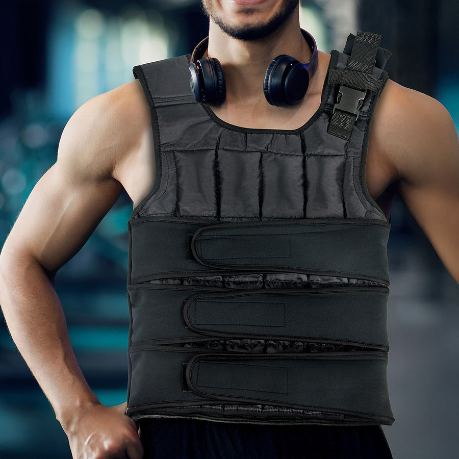 20kg Adjustable Weighted Training Vest – Strength & Endurance Gear for Fitness Workouts