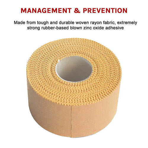 Premium Rigid Sports Strapping Tape - 30 Rolls of 38mm