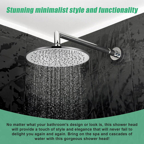 300mm Brass Shower Head Round Chrome Showerhead