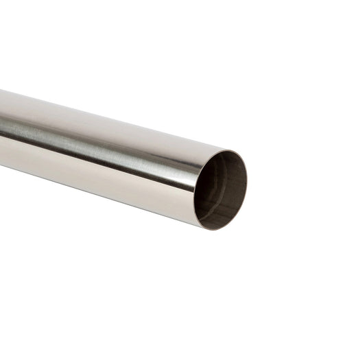 Universal 76mm Polished Stainless Steel Exhaust Intake Pipe Fitting