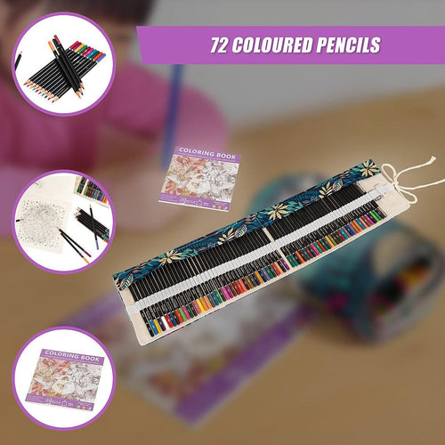 Coloured Pencils Colouring Artist Sketching Drawing for Kids Adults 