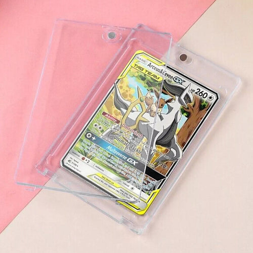 25-Pack Magnetic Card Holders – 35pt Trading Cards Protection for Sports & Collectibles