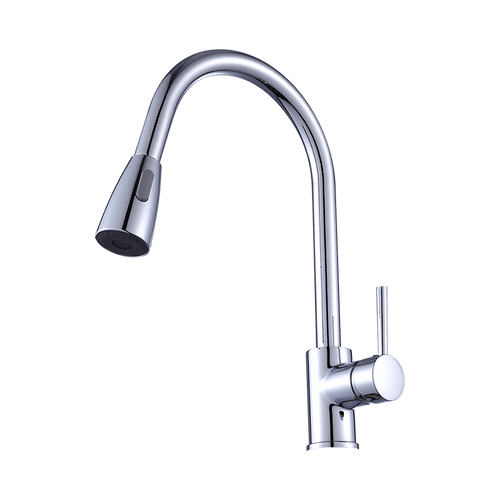  Basin Mixer Pull-Down Tap Faucet -Kitchen Laundry Bathroom Sink in Chrome