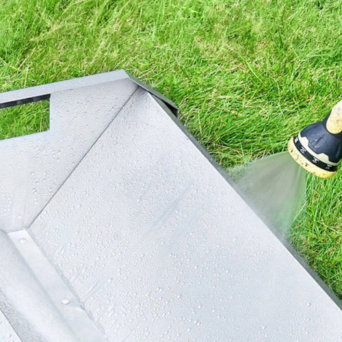 Heavy Duty Galvanised Livestock Feeding Trough 22 Gallon Sheep Goat Feeder