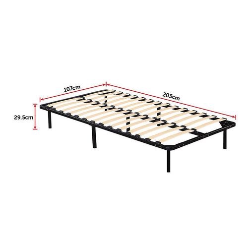 King Single Metal Bed Frame