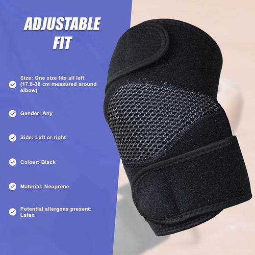 Adjustable Elbow Brace Support - Tennis Elbow, Arthritis
