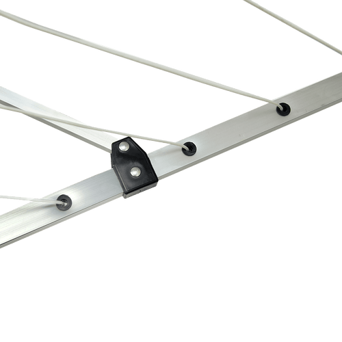 4 Arm Rotary Airer Outdoor Washing Line Clothes Dryer 50m Length