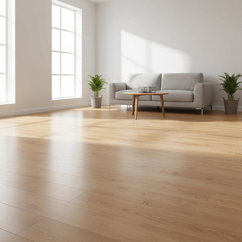 Vinyl Floor Tiles Wood Grain Oak Look  – 16 Pack Peel & Stick Flooring