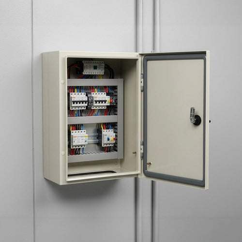 Carbon Steel Electrical Enclosure Box IP65 Wall Mount 400 x 300 x 200 mm