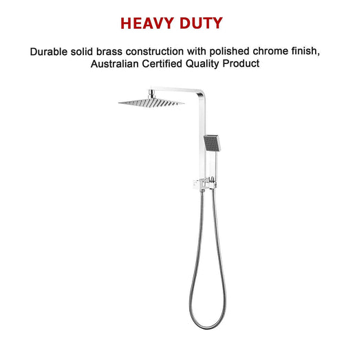 2-in-1 Massage Hand Shower & Head Tap Bathroom Mixer