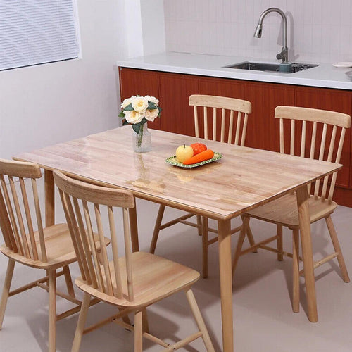 PVC Tablecloth Clear Plastic Cover Protector Mat 