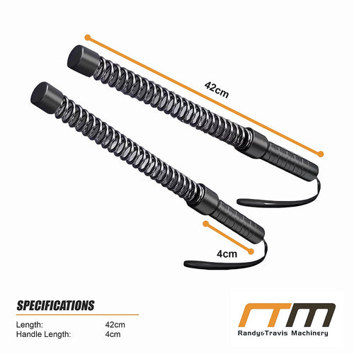 Battle Rope Trainer Spring Exercise Bar Cordless Resistance Workout Tool