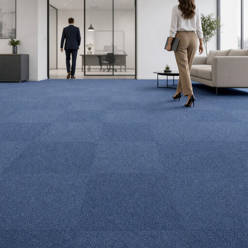 Premium Carpet Tiles in Blue – 5m² Pack for Home, Office & Commercial Flooring
