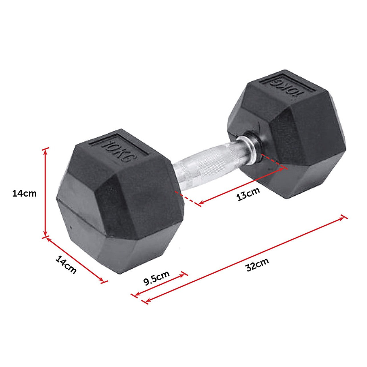 10kg dumbbell on sale kmart