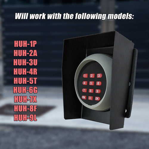 Wireless Keypad Entry For Swing And Sliding Gate with Metal Casing