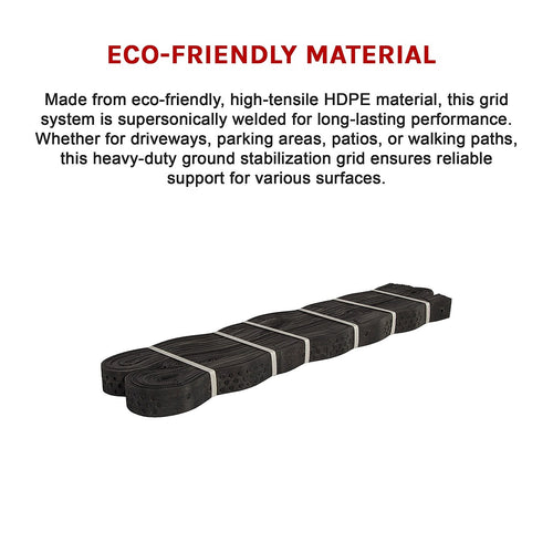 HDPE Ground Grid Paver – Gravel Stabilizer for Driveways & Landscaping