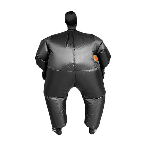 Adult Inflatable Skeleton Costume Halloween Blow Up Full Body Fancy Dress Suit