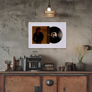 Vinyl Album Frame – LP Record Display Frame for Wall Mount or Desktop Music Artwork Décor