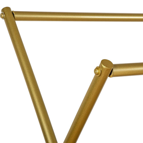 Commercial Clothing Garment Rack Retail Shop in Gold 