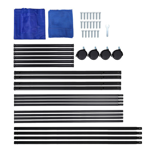 Table Tennis Catch Net with Wheels for Ping Pong Training