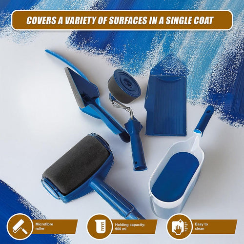 Paint / Painting Set Self-Contained Drip Splatter Roller