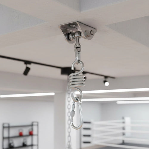 304 Stainless Steel Swing Hanger Heavy Duty 360° Swivel Hook Mount