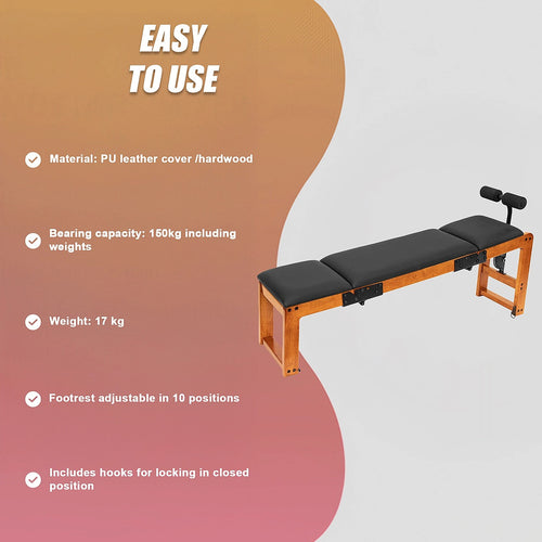 Heavy-Duty Commercial Workout Bench – Adjustable Strength Training Press Bench for Home & Gym