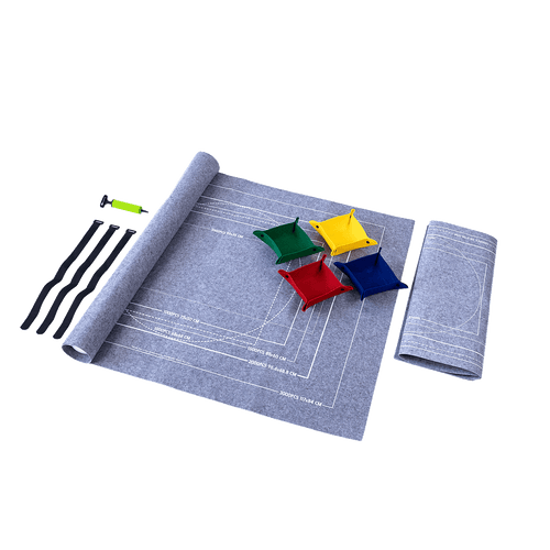 Puzzles Rollers 2 Sets Table Jigsaw Puzzles Felt Mat Board Inflator Puzzle Blanket