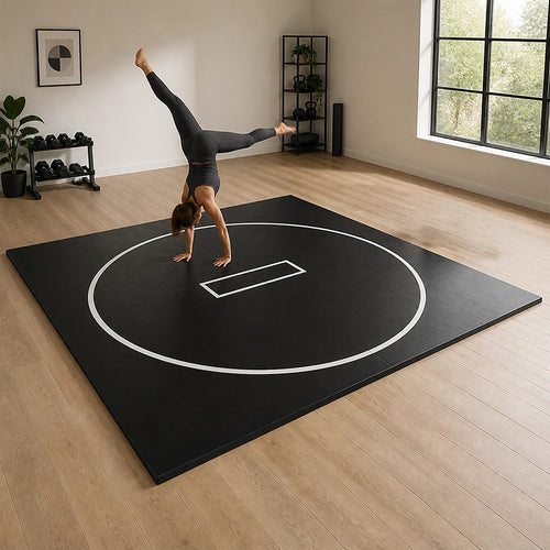 Roll Up Wrestling Mat 3m x 3m MMA Jiu Jitsu Training Mat