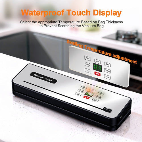 Cordless Food Vacuum Sealer Machine Dry & Wet with 30 Bags