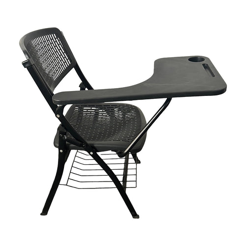 3pc Folding Lecture Chair Set with Table Top for Training & Events
