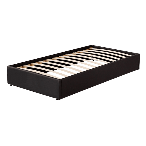 PU Leather Single Bed Ensemble Frame